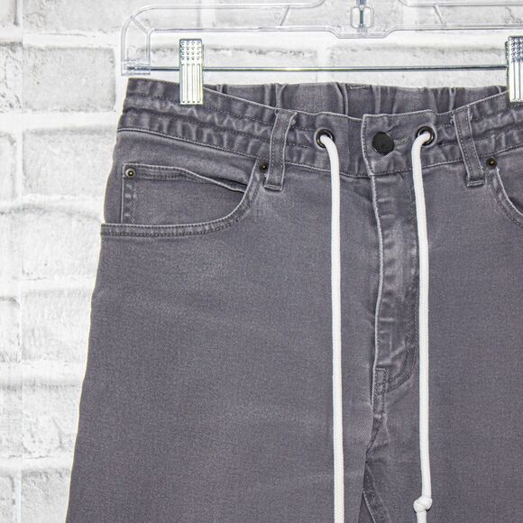 ONES STROKE Tokyo Men's Jogger Pants Drawstring ankle zip Size Small - Picture 6 of 12